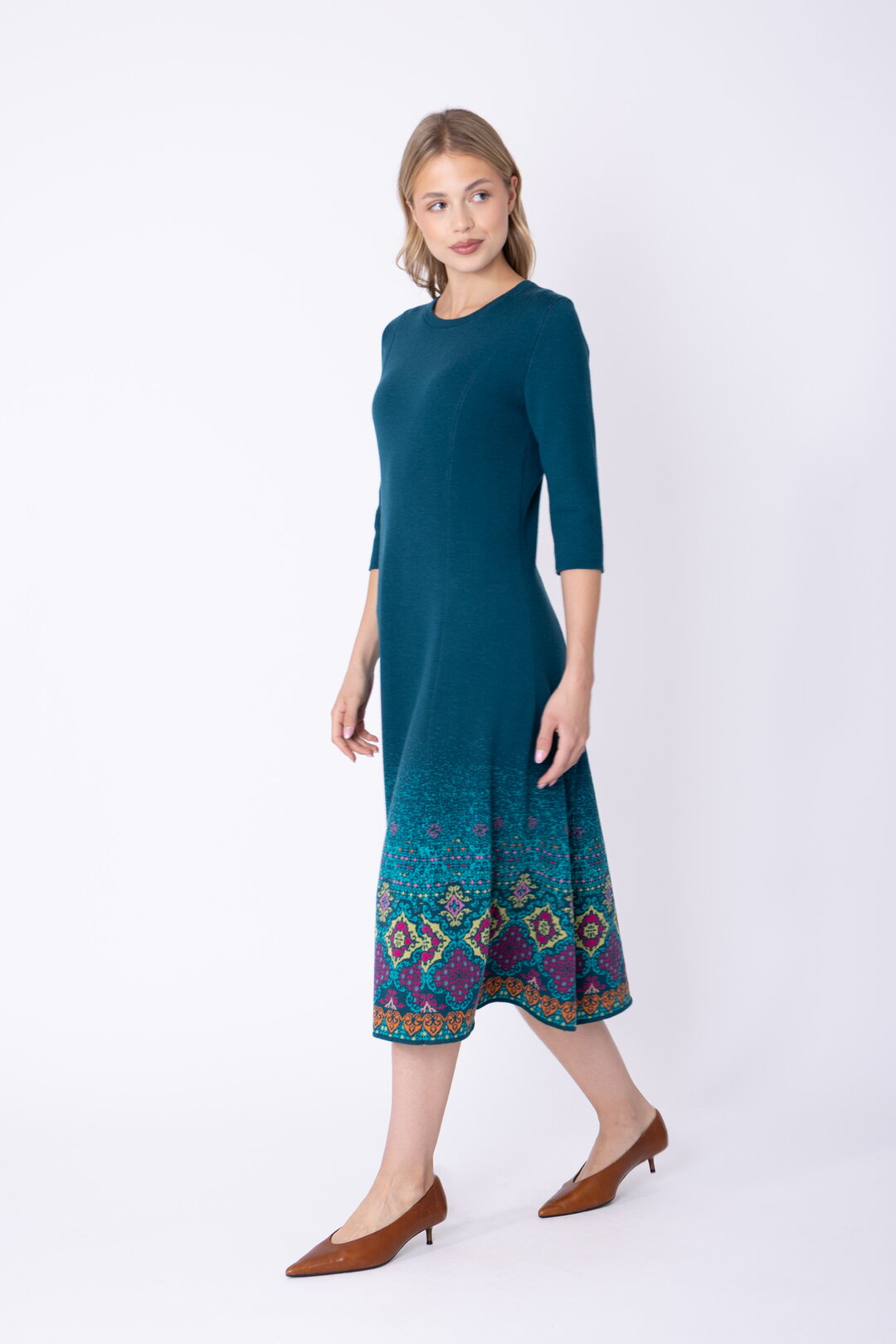 Strickkleid Azulejo Fade