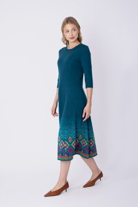 Strickkleid Azulejo Fade
