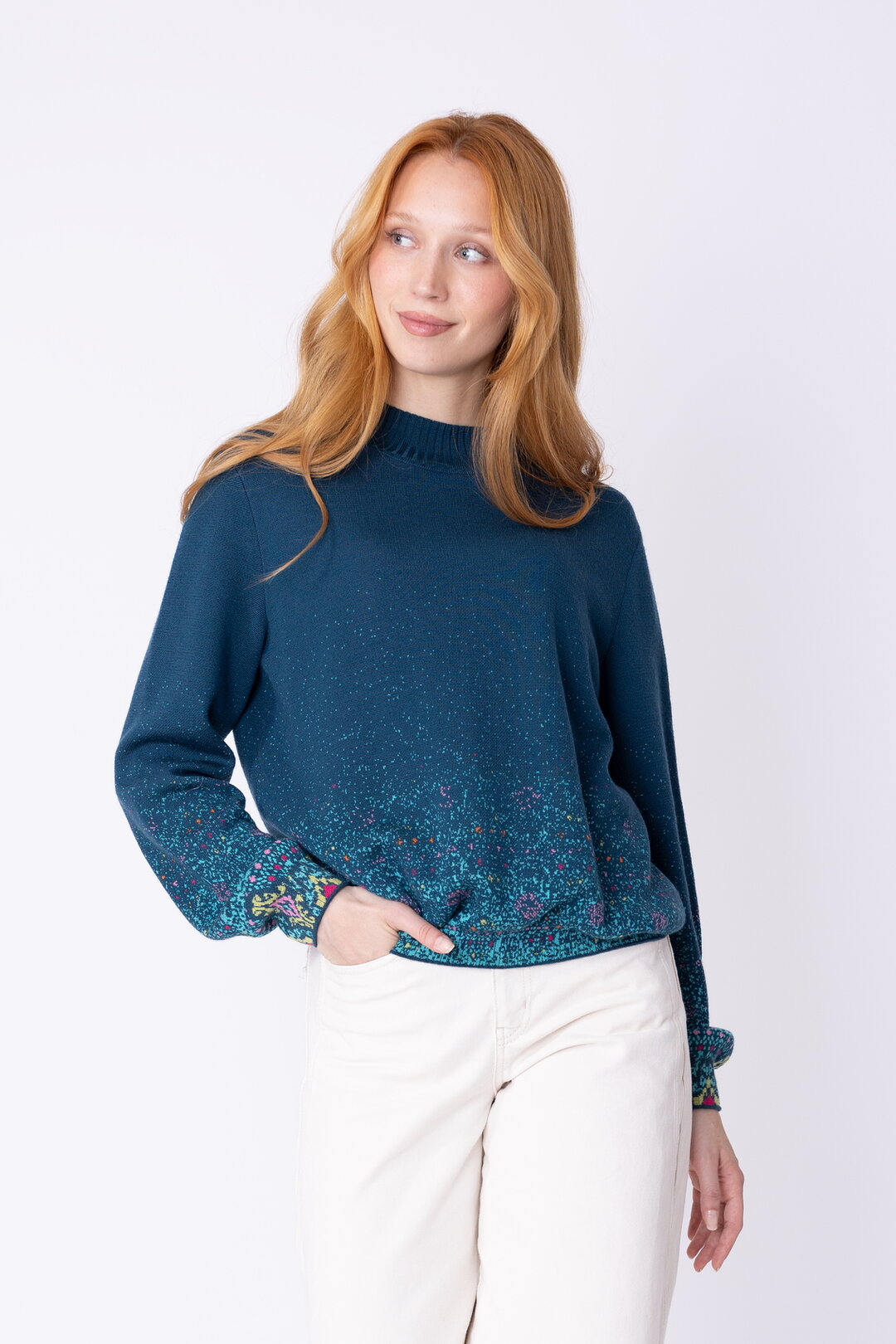 Pullover Azulejo Fade