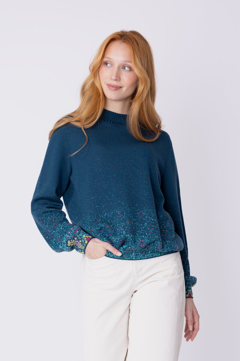 Pullover Azulejo Fade