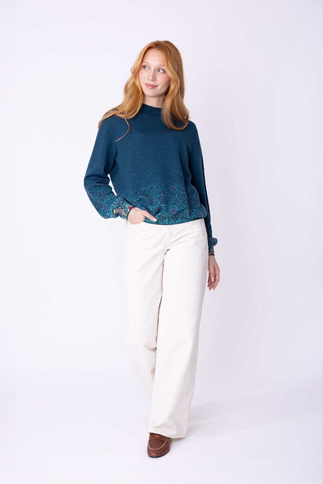 Pullover Azulejo Fade