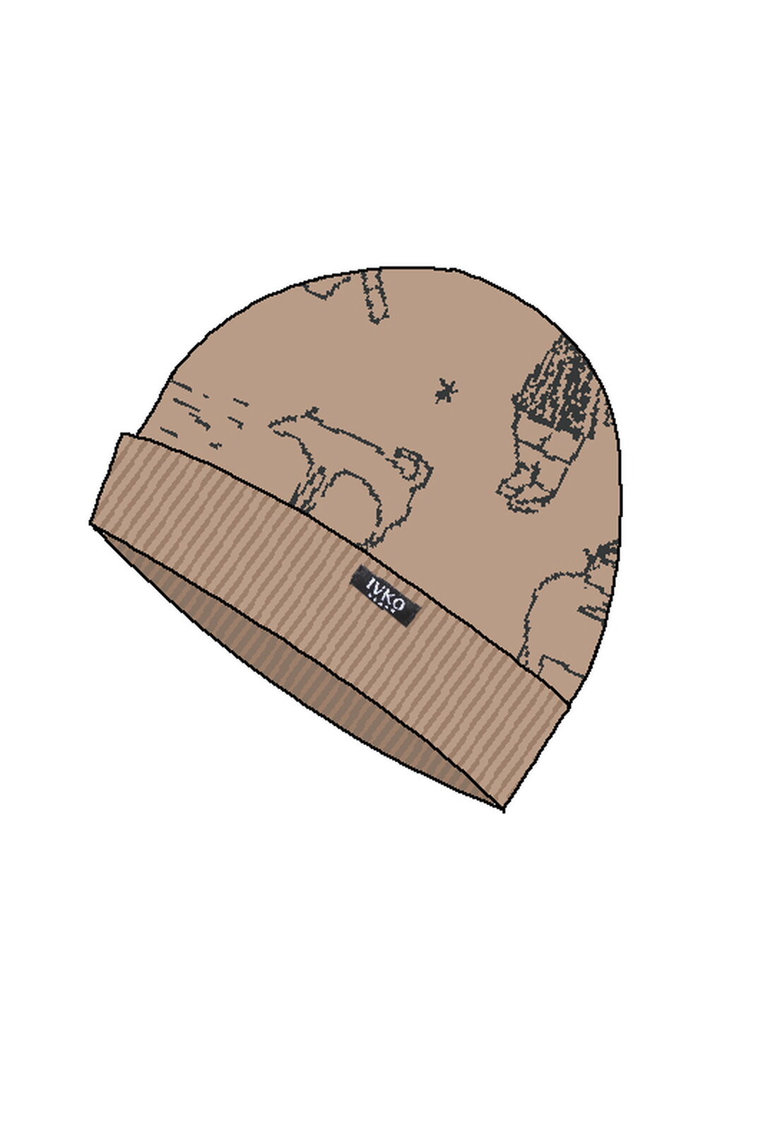 Beanie Cap  Arctic Joy