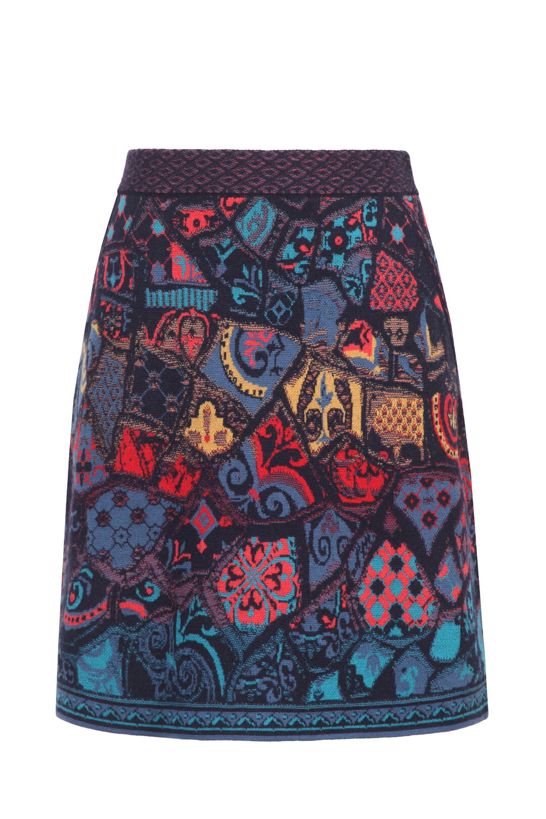 Jacquard Skirt, Trencar Pattern