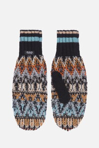 StrickFäustlinge Azulejo Wave