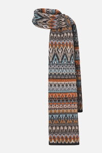 Knit Scarf Azulejo Wave