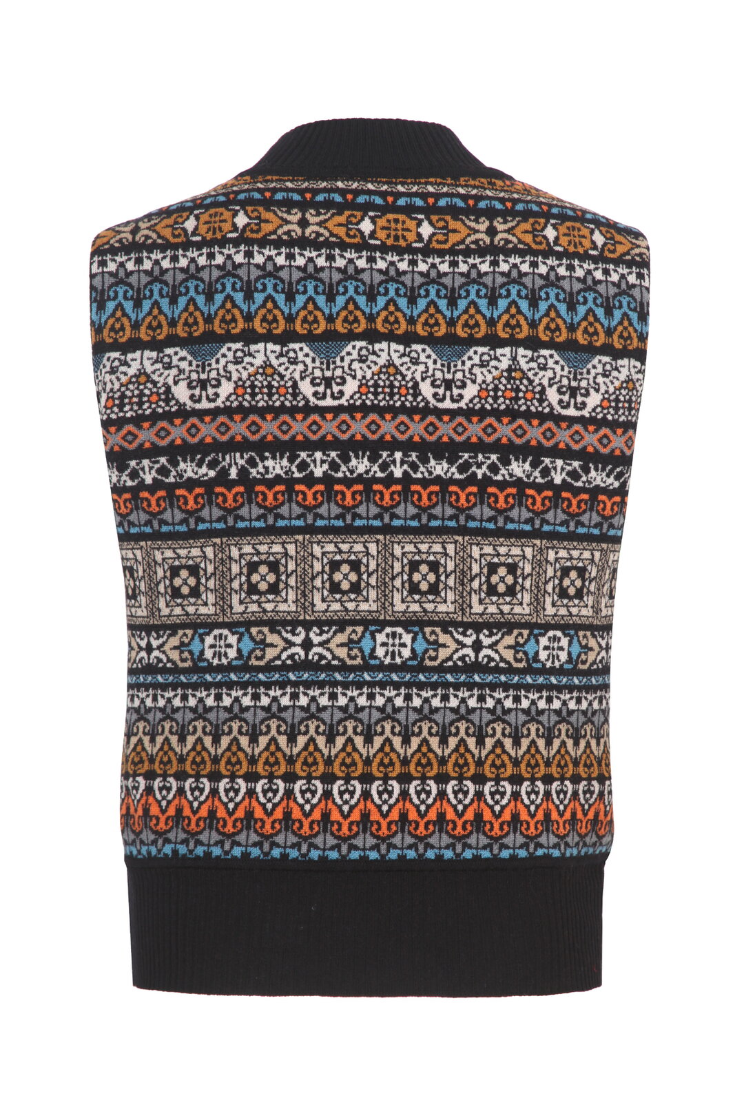 Knit Vest Azulejo