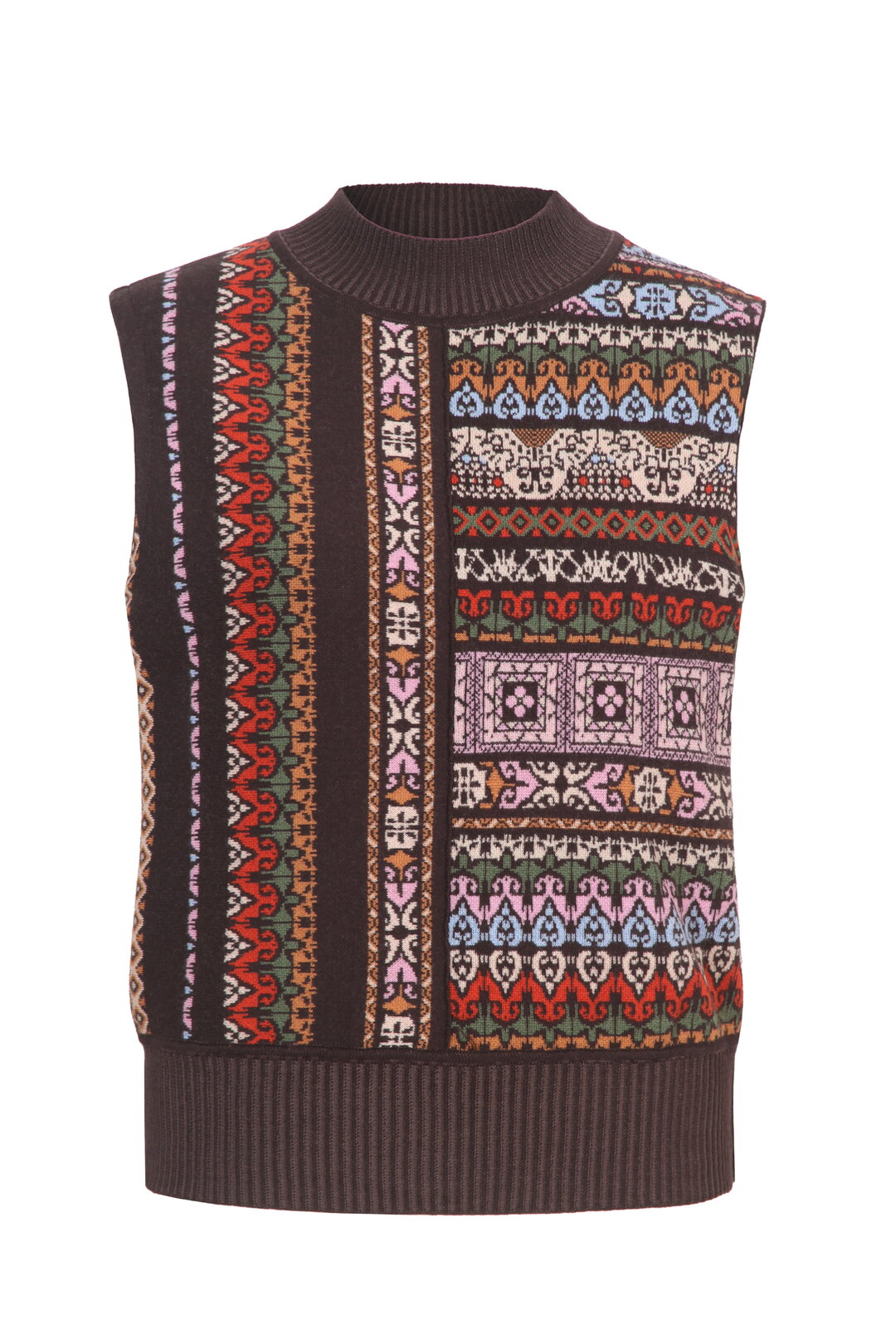 Knit Vest Azulejo