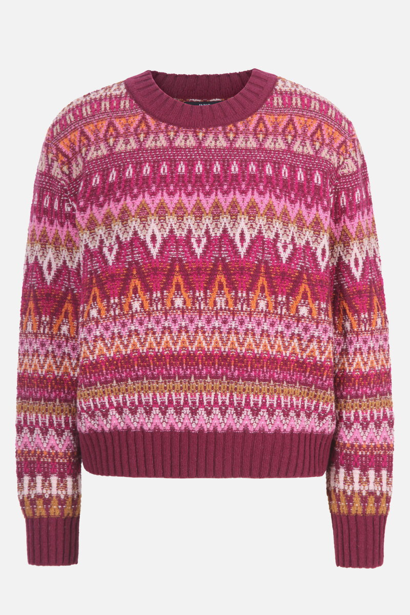 Azulejo Wave Wolle Pullover