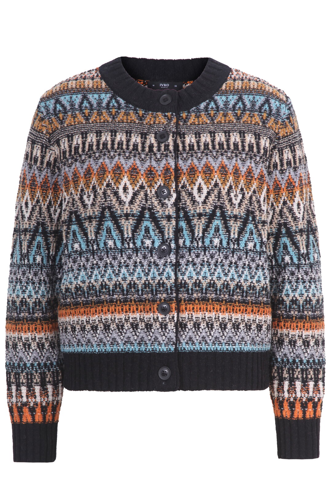Cardigan Azulejo Wave