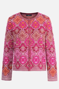 Cardigan Azulejo