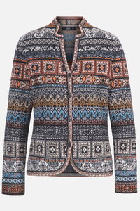 Knit Jacket Azulejo