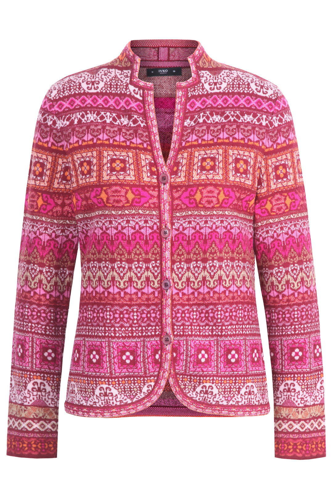 Knit Jacket Azulejo