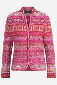 Knit Jacket Azulejo