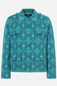 Strickjacke Azulejo Grid