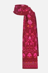 Knit Scarf Fika Floral