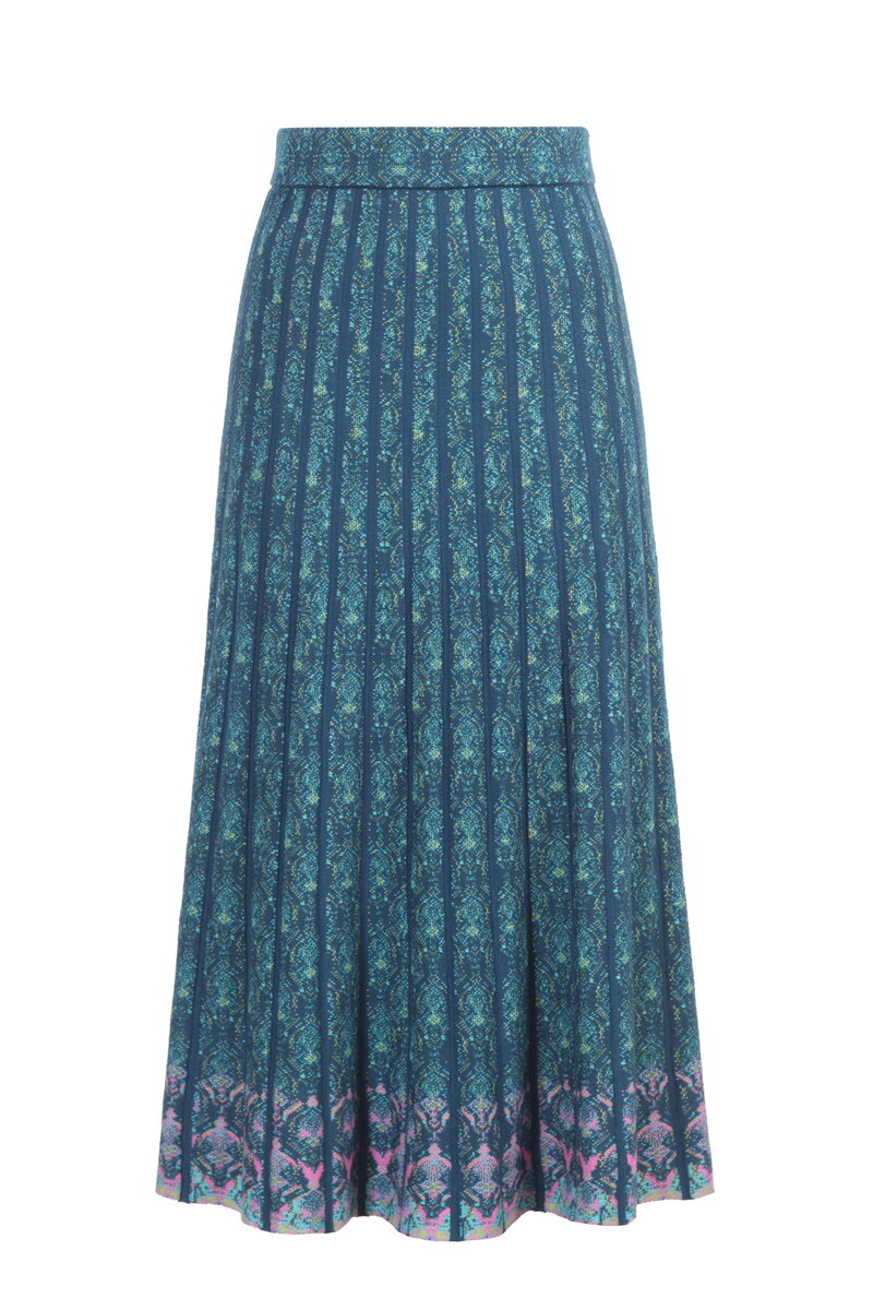Plise Plet.Suknja Fika Floral