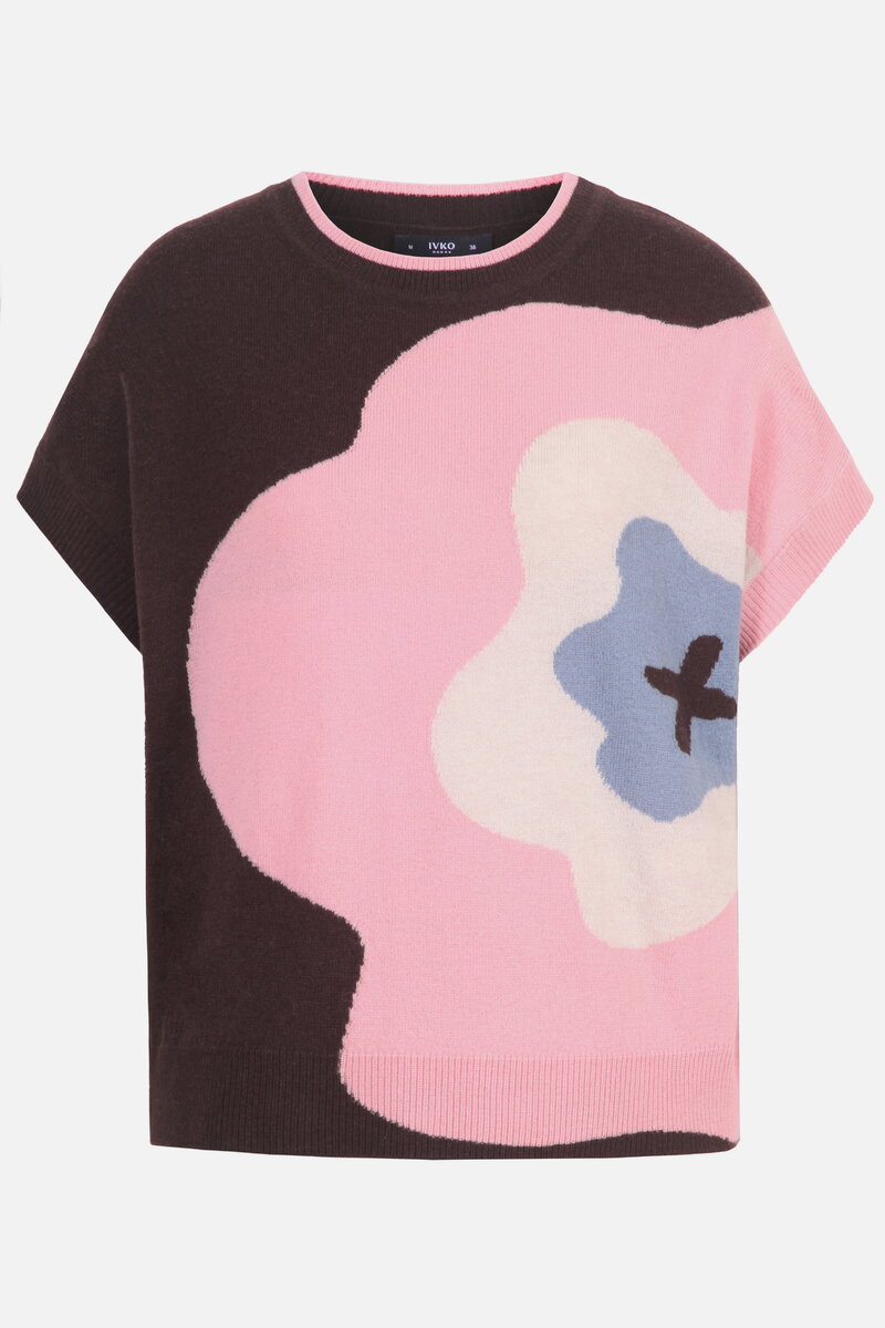 Sleeveless Pullover Imprint Bloom