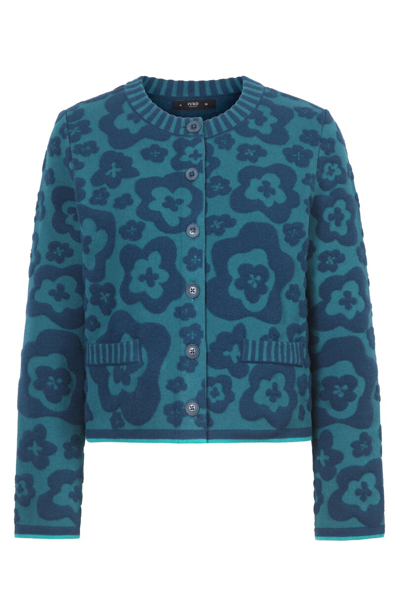 Cardigan Bloom Relief