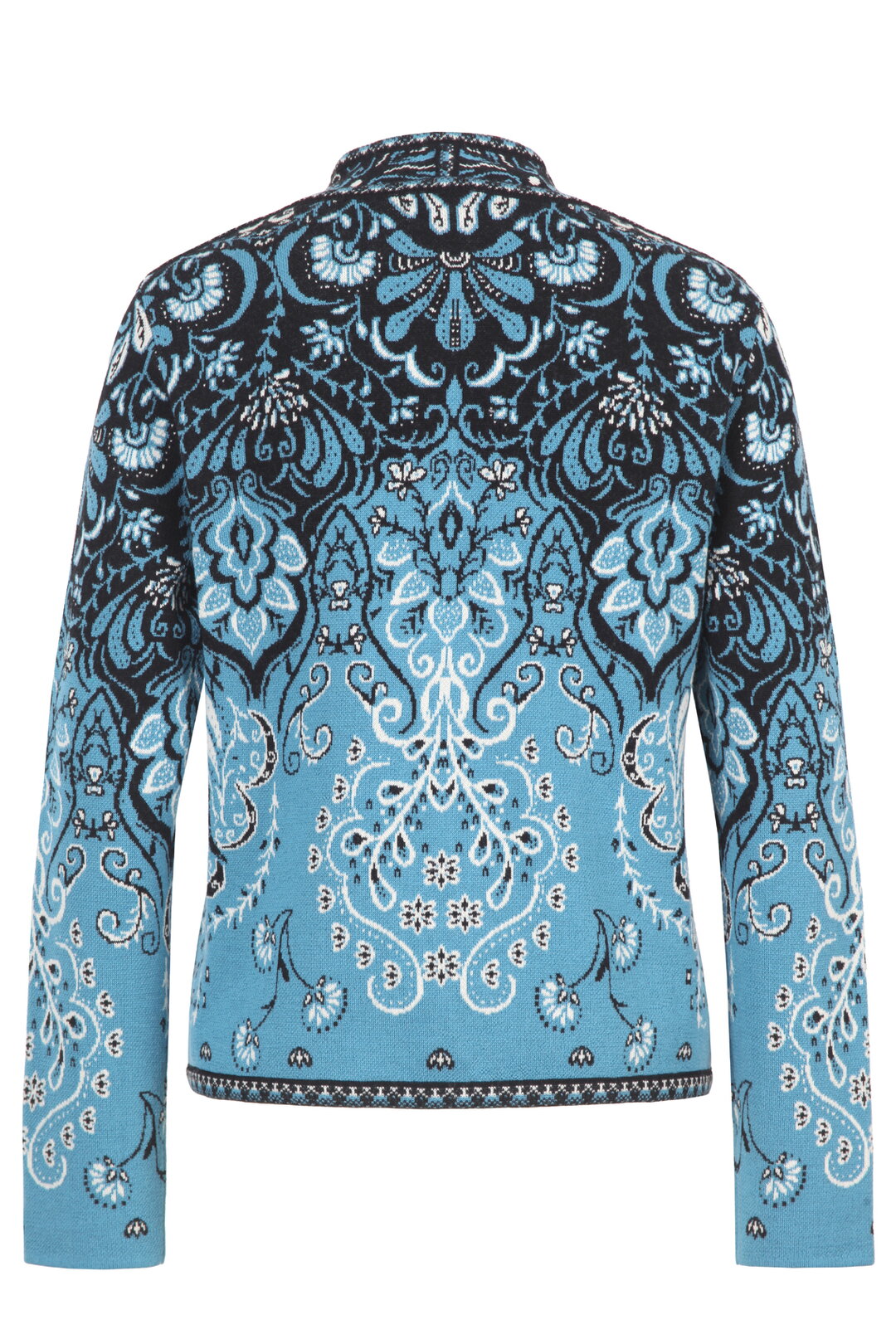 Knit Jacket Petal Script
