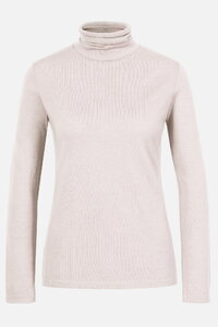Fine Knit Roll-Neck Pullover
