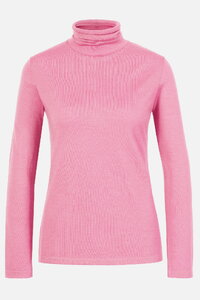 Fine Knit Roll-Neck Pullover