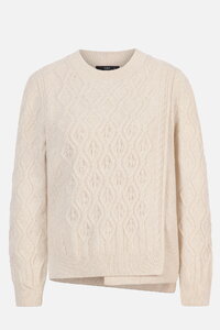 Layered Aran Pullover