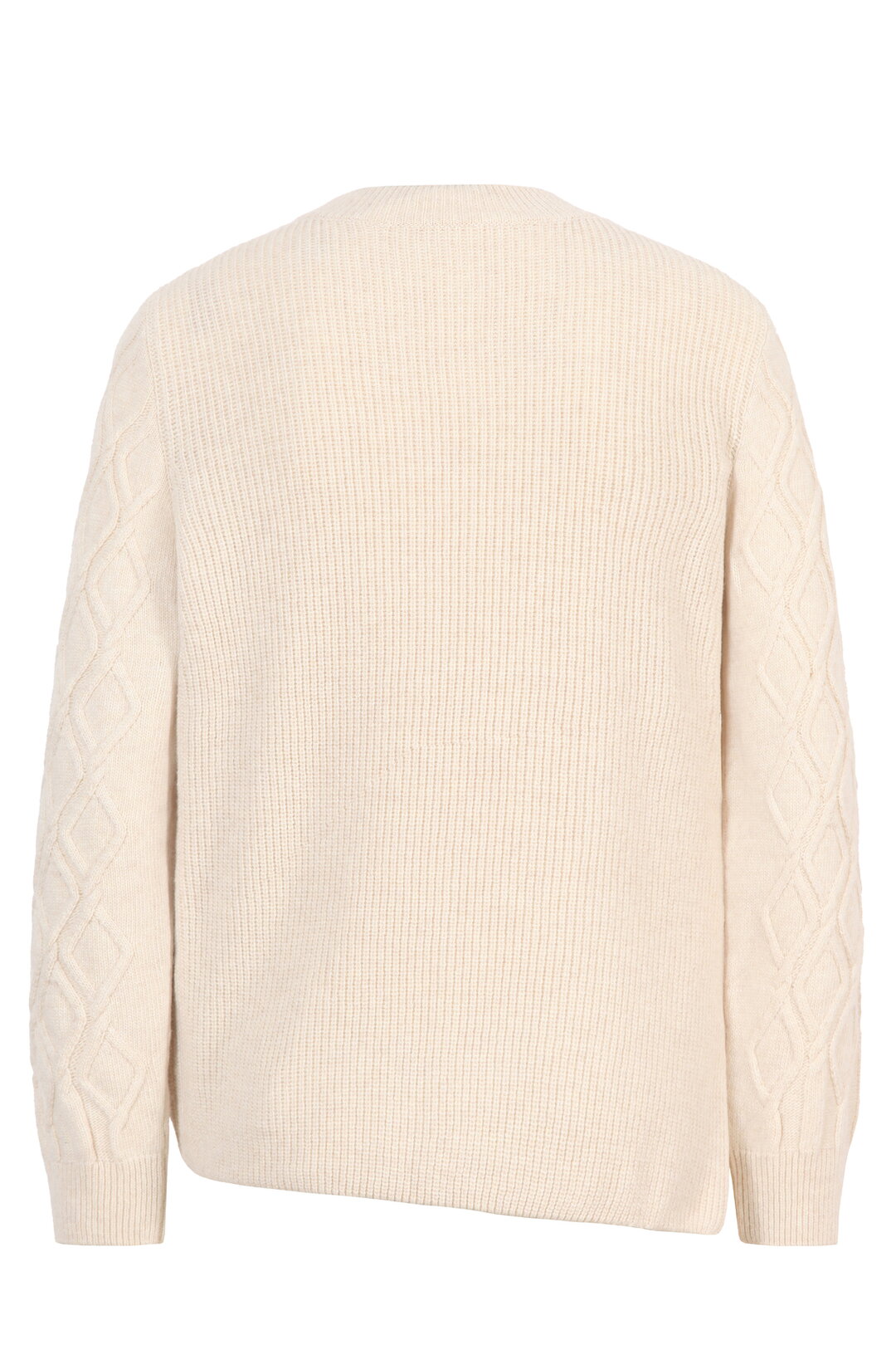 Layered Aran Pullover