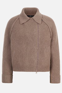 Knit Biker Jacket