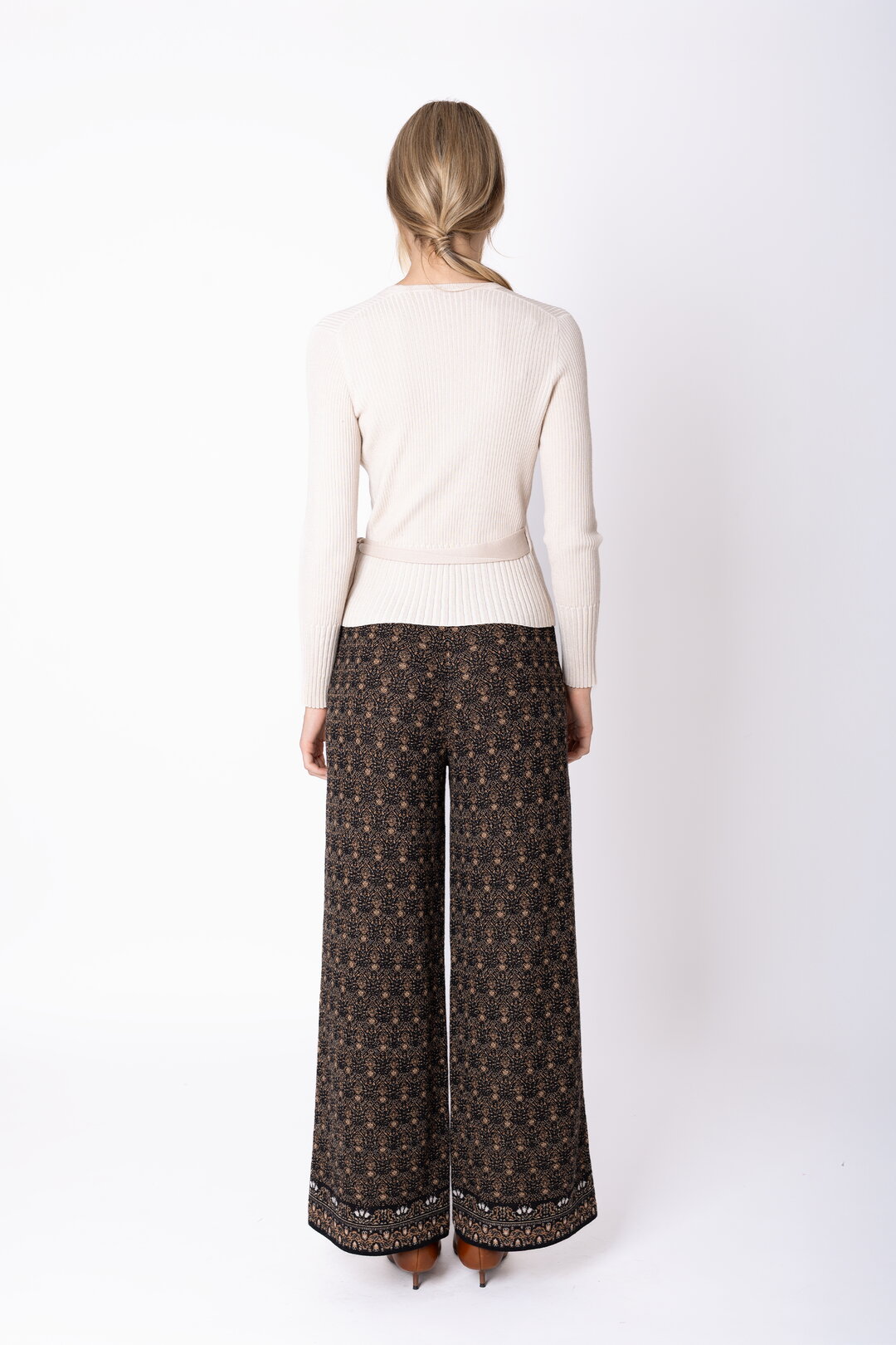 Knit Pants Fika Floral