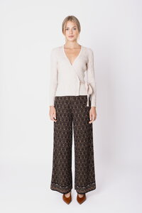 Knit Pants Fika Floral