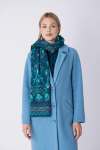 Strick Schal Fika Floral